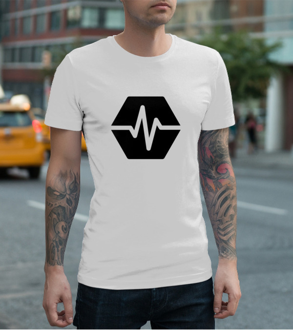 Stakerstoreus HEX PulseChain Logo Merch T-Shirt