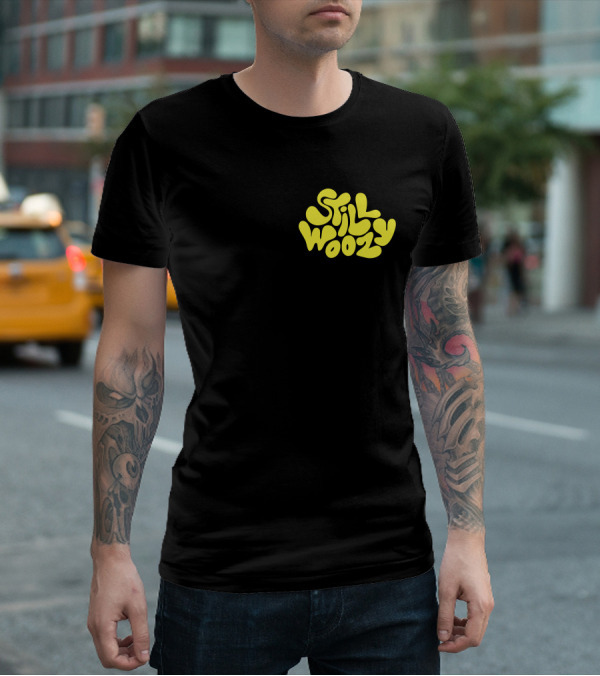 Still Woozy Yellow Text Merch T-Shirt
