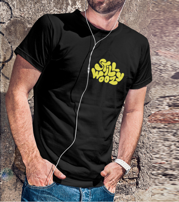 Still Woozy Yellow Text Merch T-Shirt