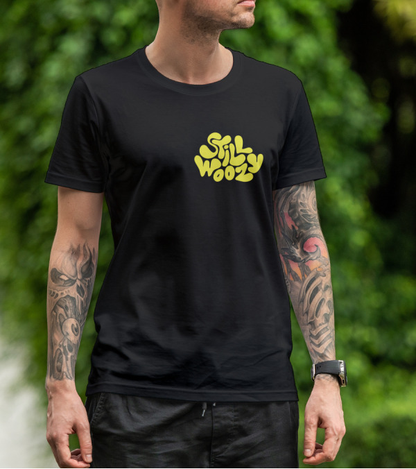 Still Woozy Yellow Text Merch T-Shirt
