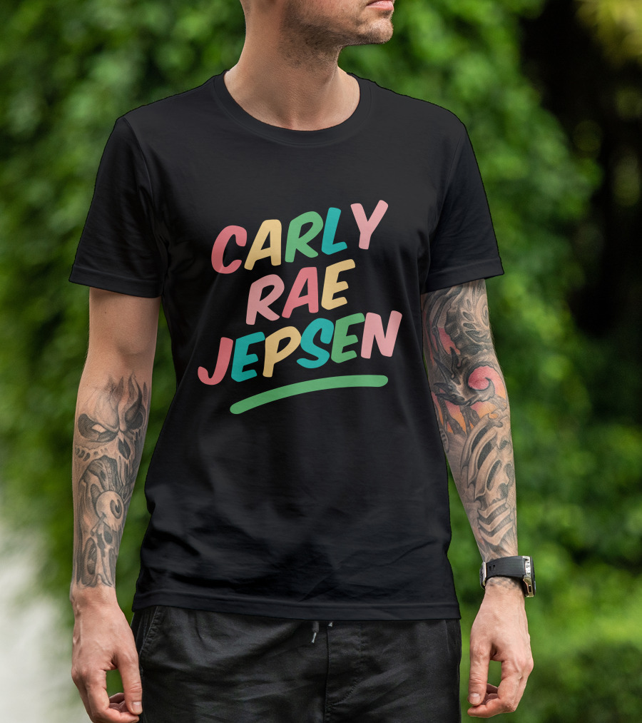 Carly Rae Jepsen Merch Rainbow Rae Jepsen T-Shirt