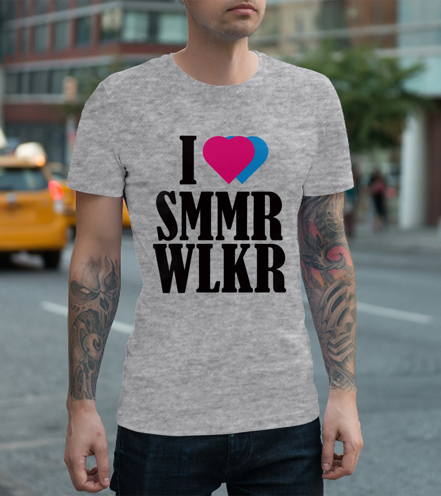 I Love SMMR WLKR T-Shirt