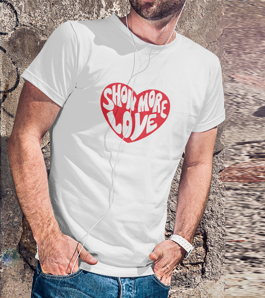 Sarah Dorothy Little Show More Love Heart T-Shirt