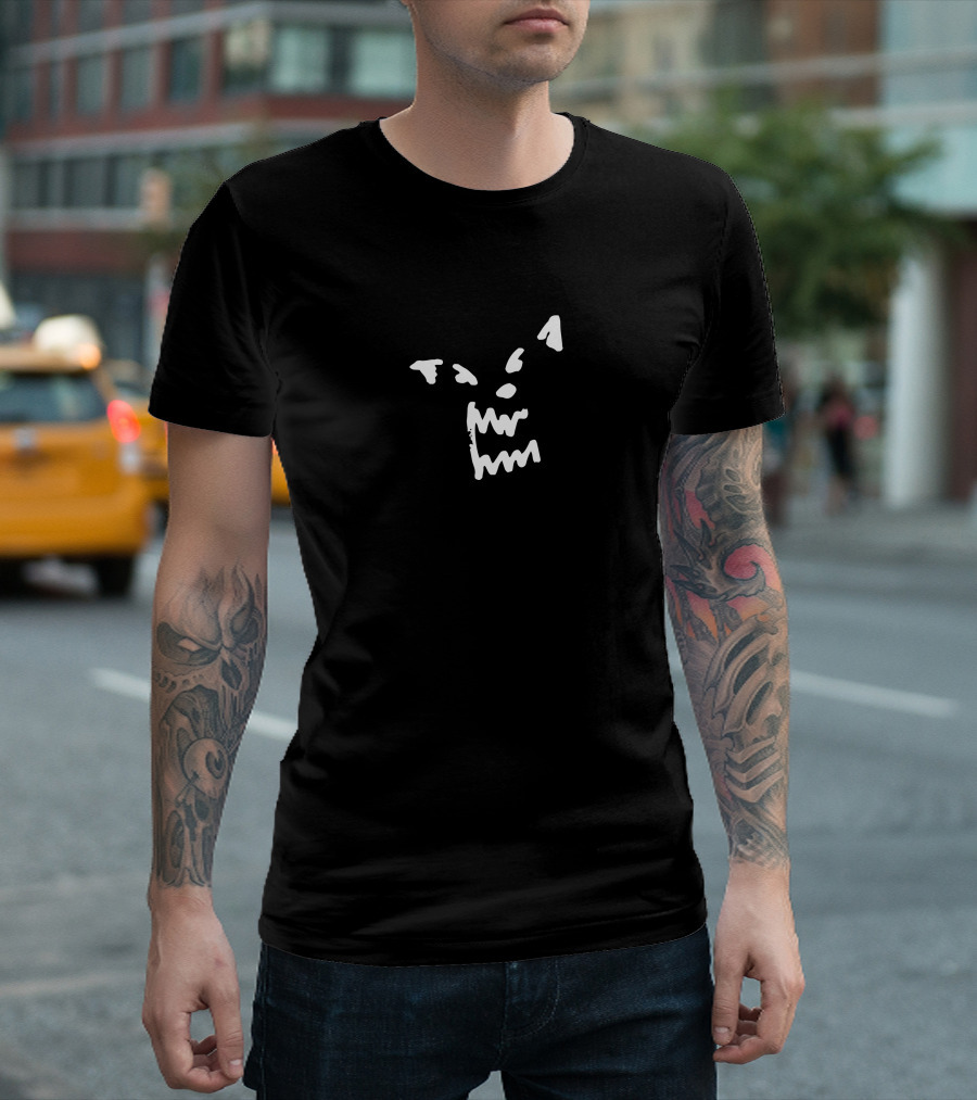 Russ Merch Wolf Face T-Shirt
