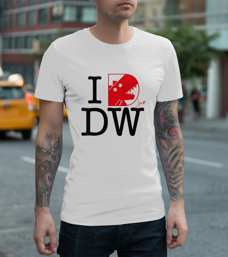 GetBlued I Love DW Deanna Wong Monster T-Shirt