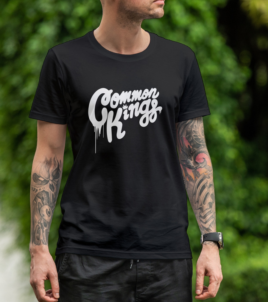 Common Kings Dripping Logo Merch T-Shirt