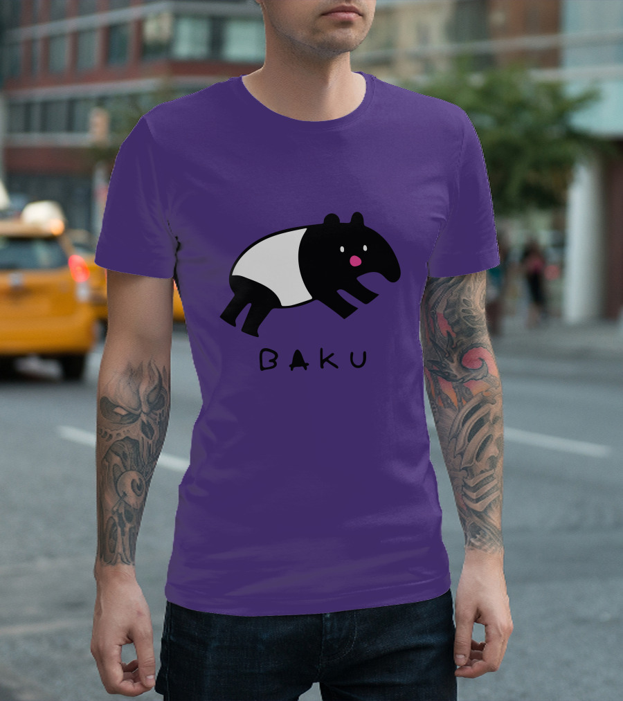 Baku Melodicreverie Malayan Tapir T-Shirt