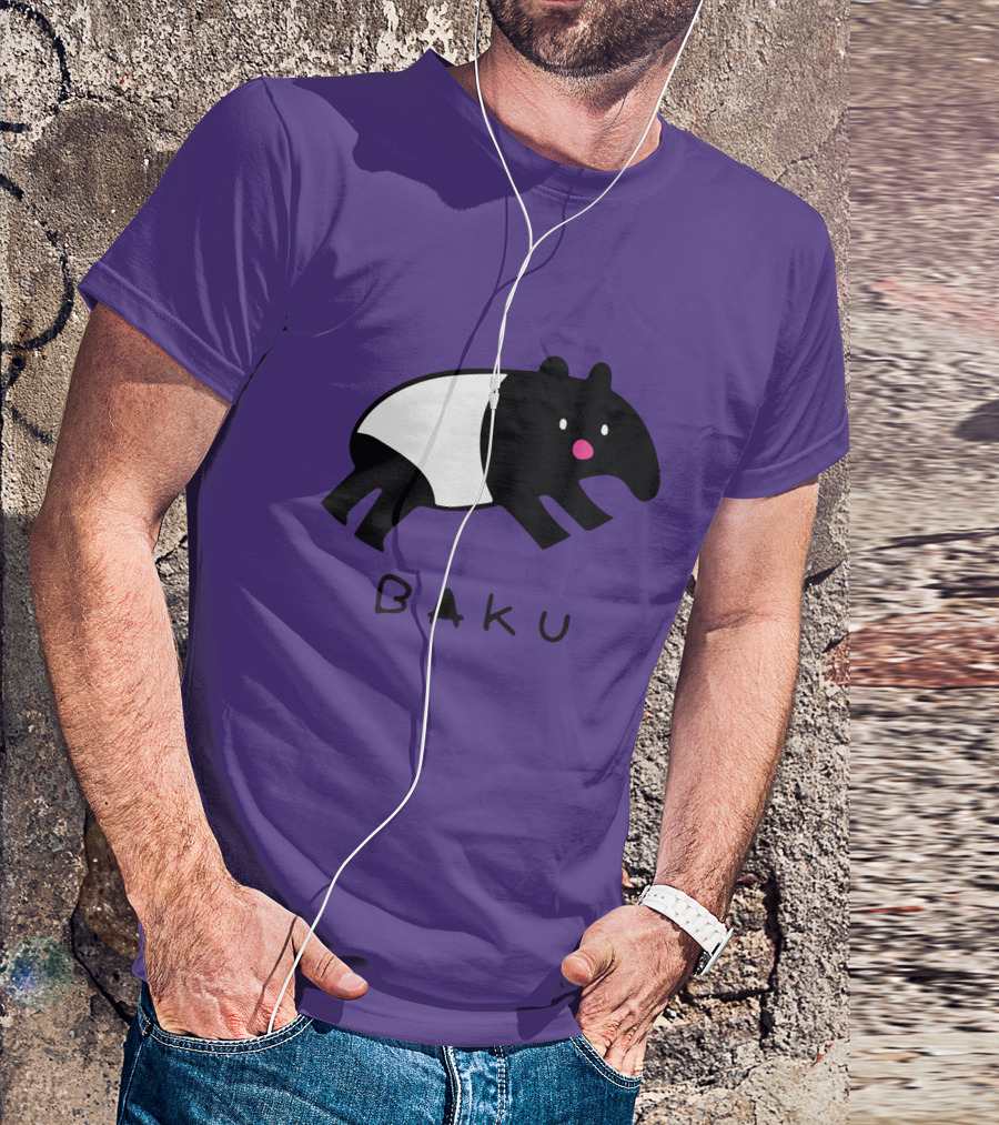 Baku Melodicreverie Malayan Tapir T-Shirt