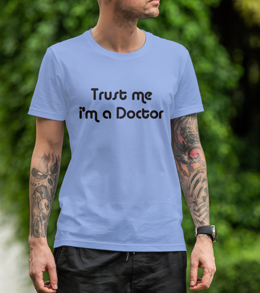 Trust Me I'm A Doctor Doctor Who David Tennant Violet T-Shirt