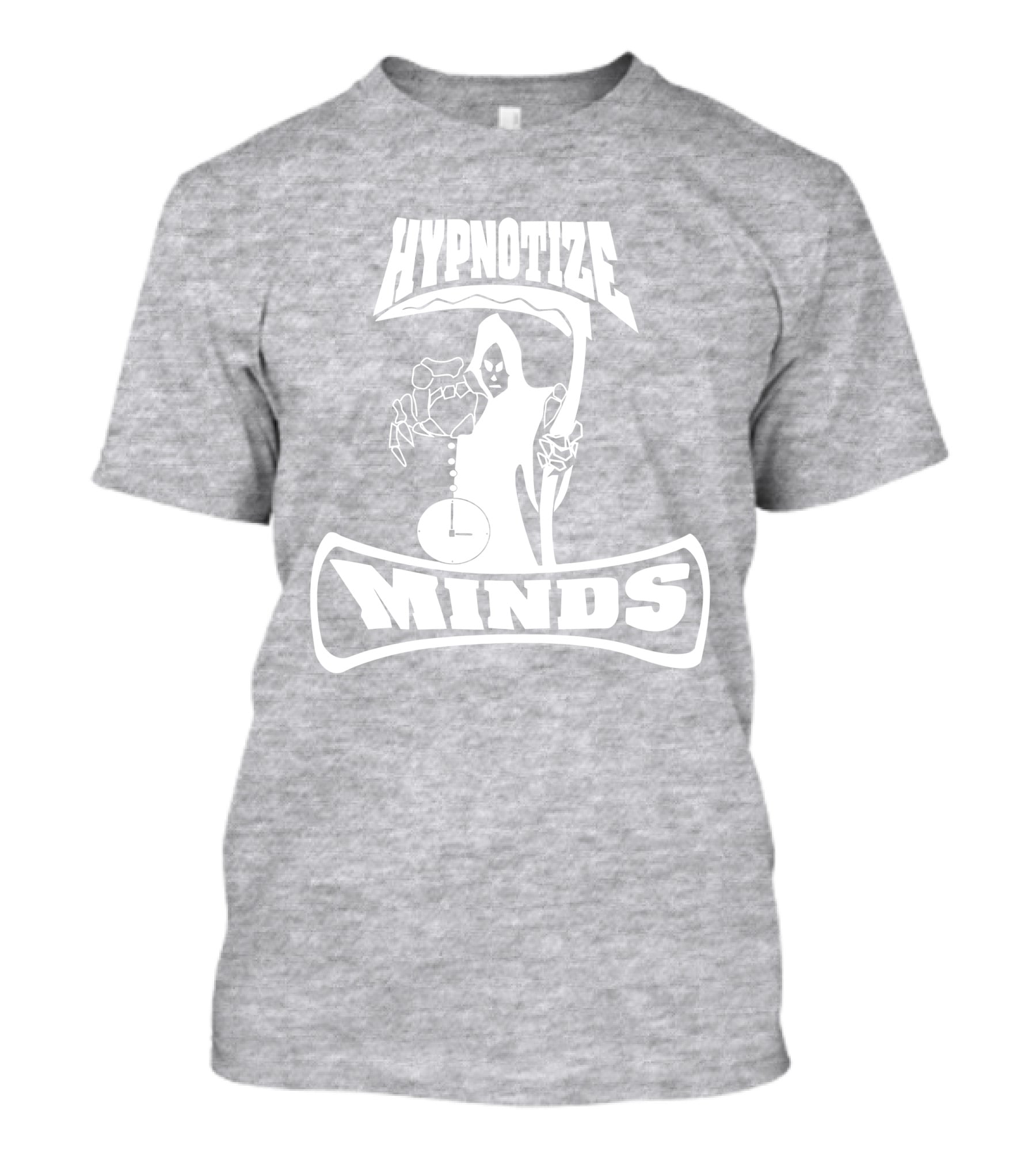 Three 6 Mafia Hypnotize Minds Grim Reaper Clock T-Shirt