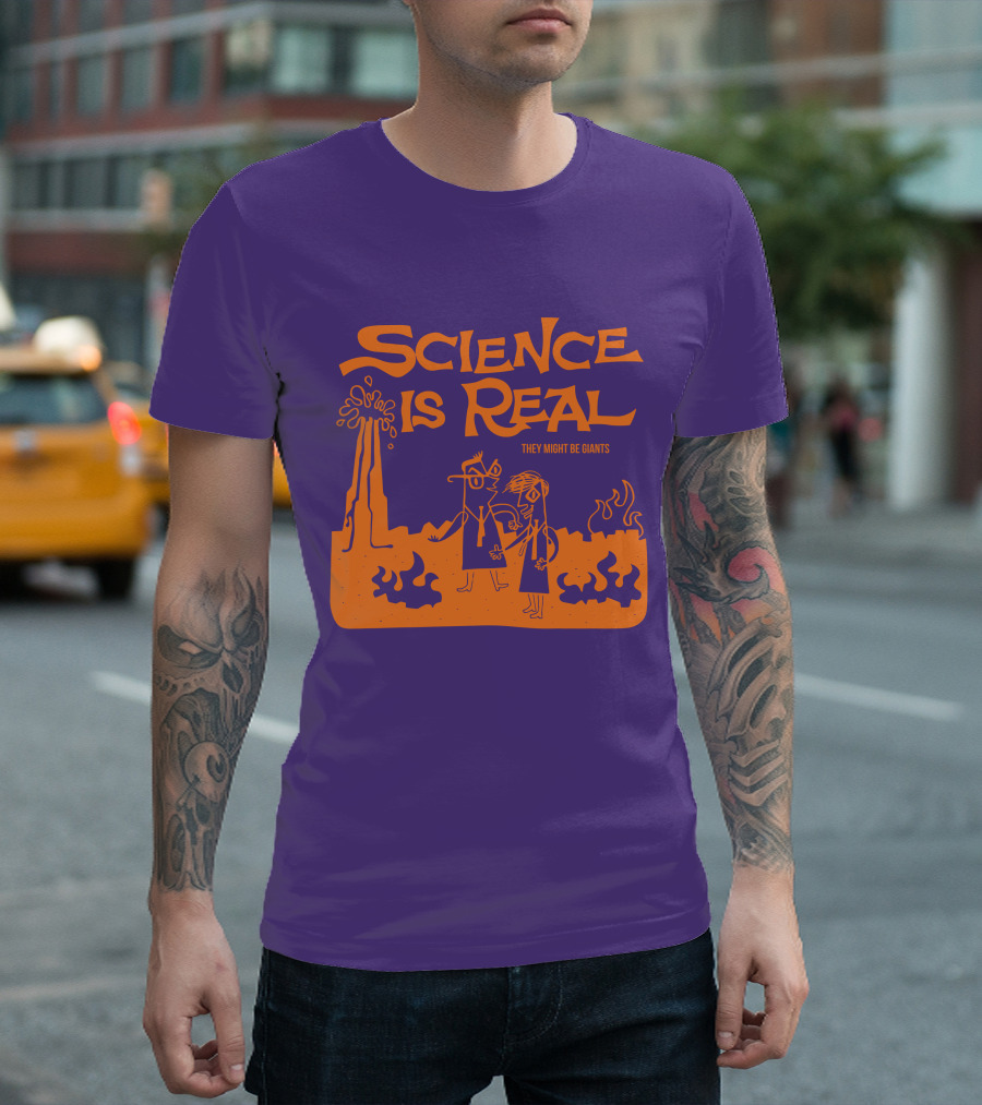 They Might Be Giants Science Is Real TMBGshop Merch T-Shirt