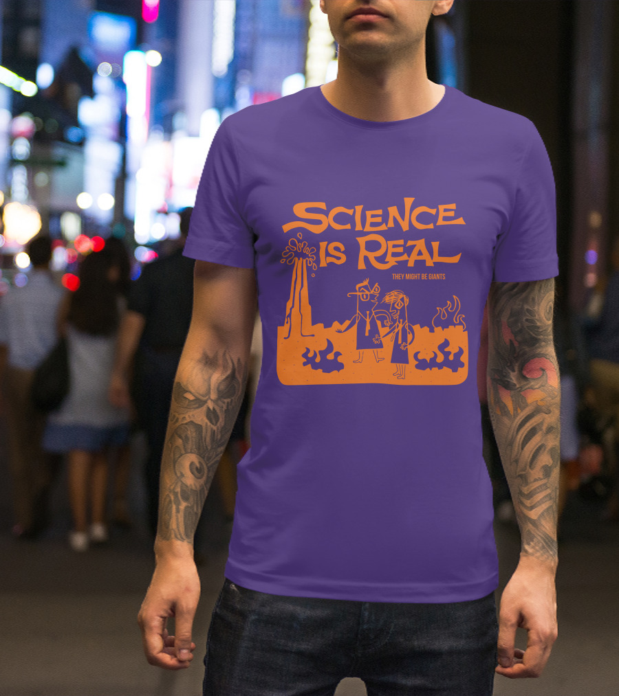 They Might Be Giants Science Is Real TMBGshop Merch T-Shirt