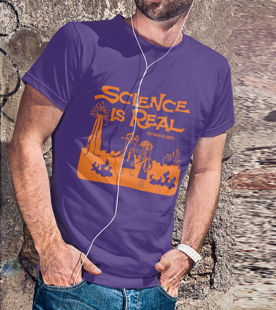 They Might Be Giants Science Is Real TMBGshop Merch T-Shirt
