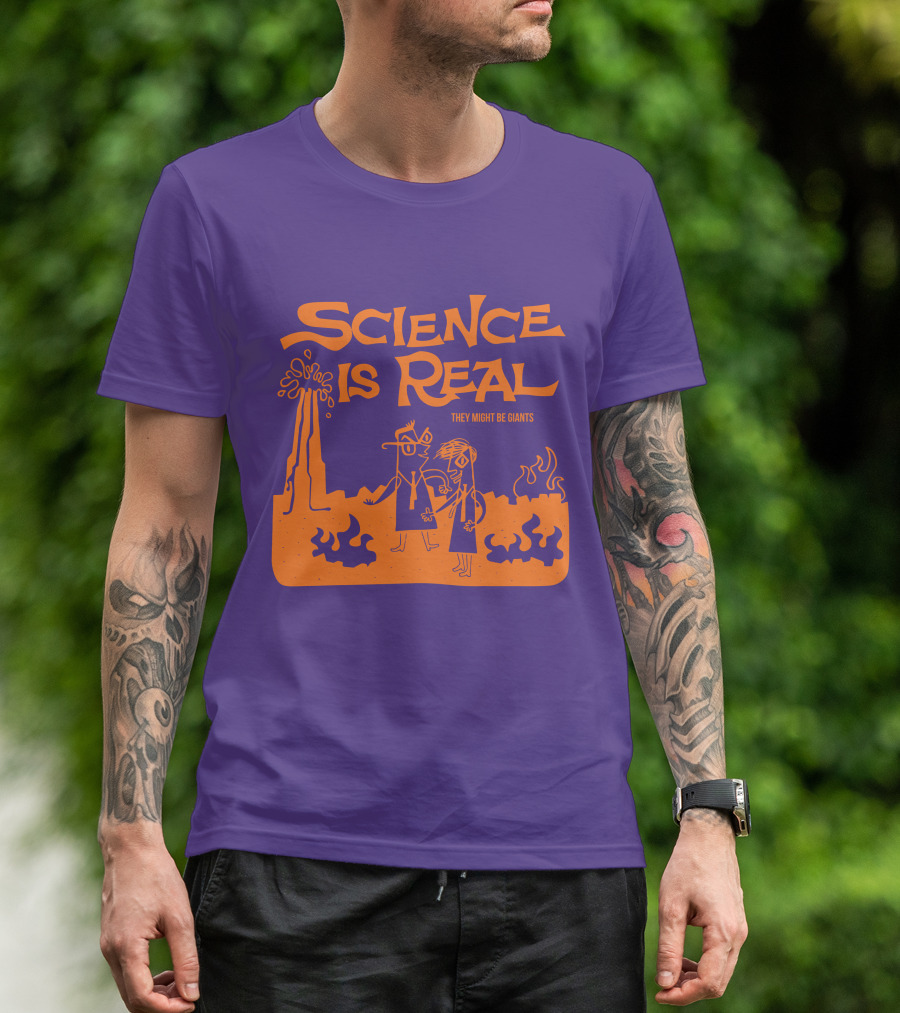 They Might Be Giants Science Is Real TMBGshop Merch T-Shirt