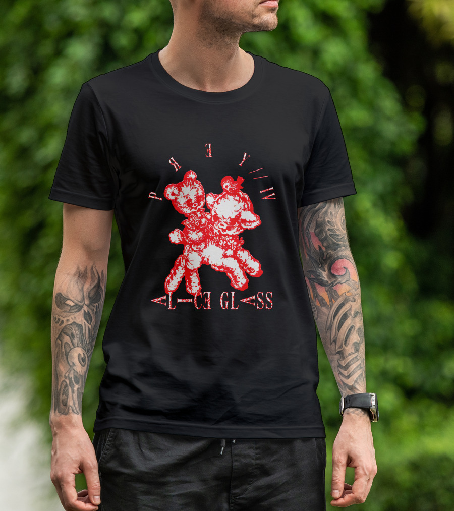 Alice Glass Prey Iv Dark Medicine Teddy Bear Red Graphics T-Shirt