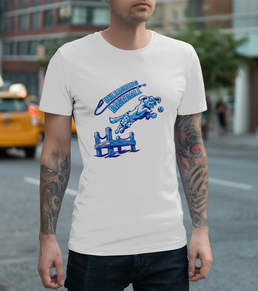 Unleashing Baseball Jay Matz Lake Country Dockhounds T-Shirt