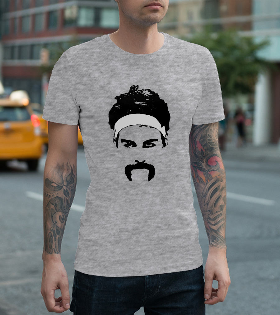 Drew Timme Mustache Gonzaga Fan Big Head T-Shirt