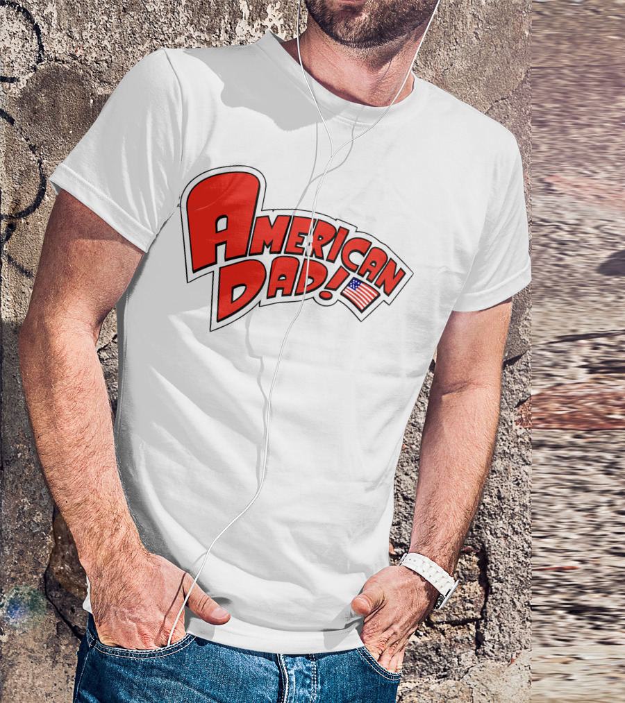 American Dad Flag T-Shirt