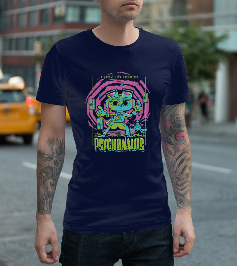 Psychonauts A Double Fine Production T-Shirt