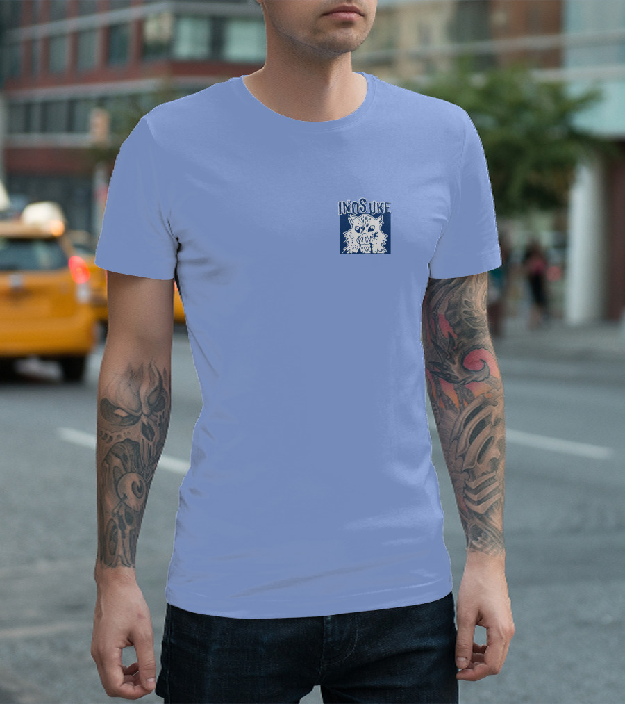 Uniqlo Store Demon Slayer Inosuke Boar Head T-Shirt