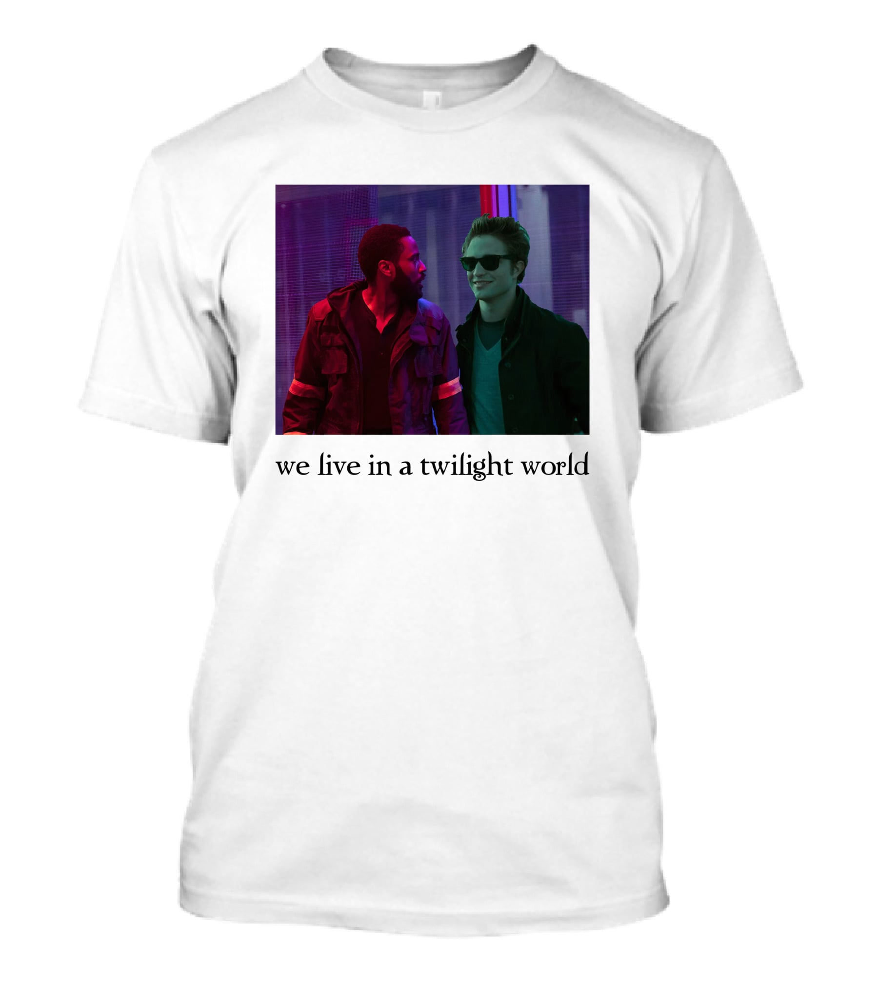 Tenet Twilight World We Live In T-Shirt