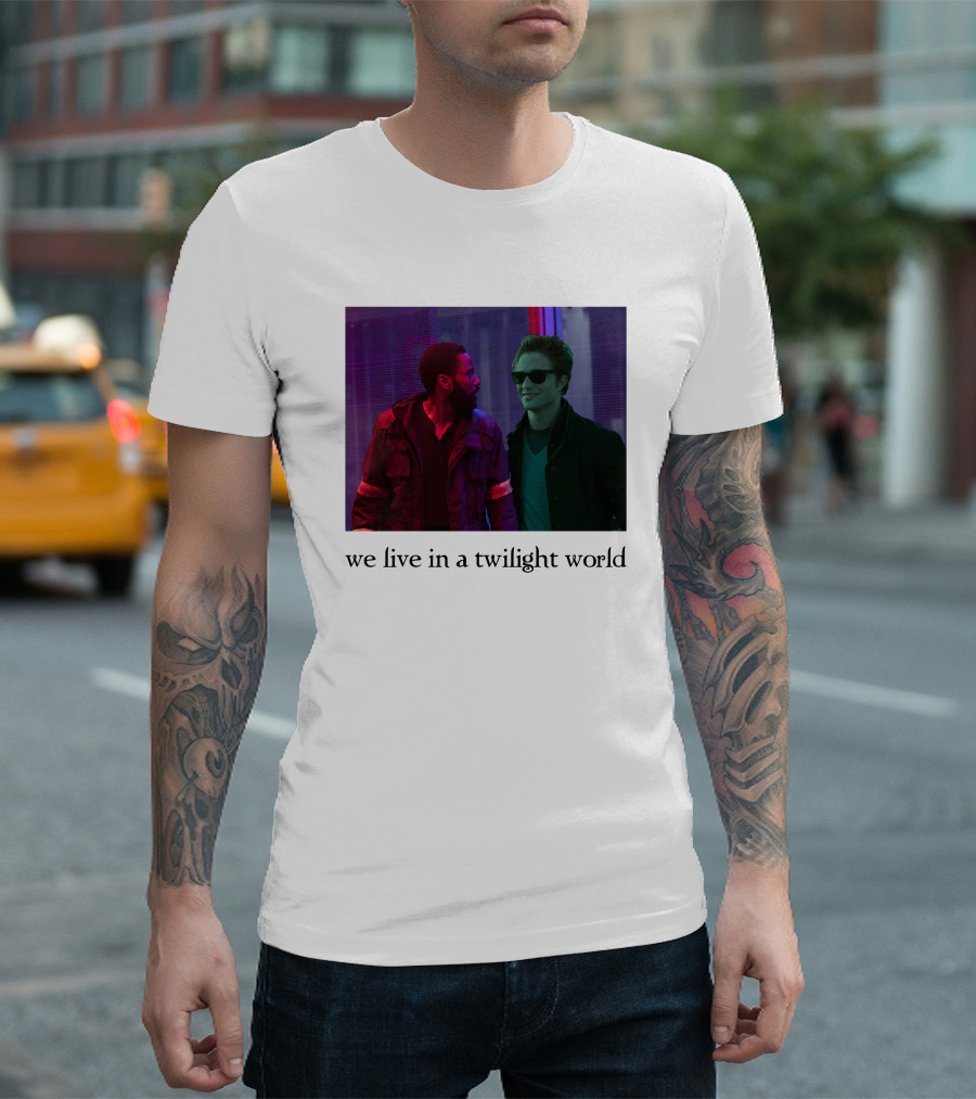 Tenet Twilight World We Live In T-Shirt