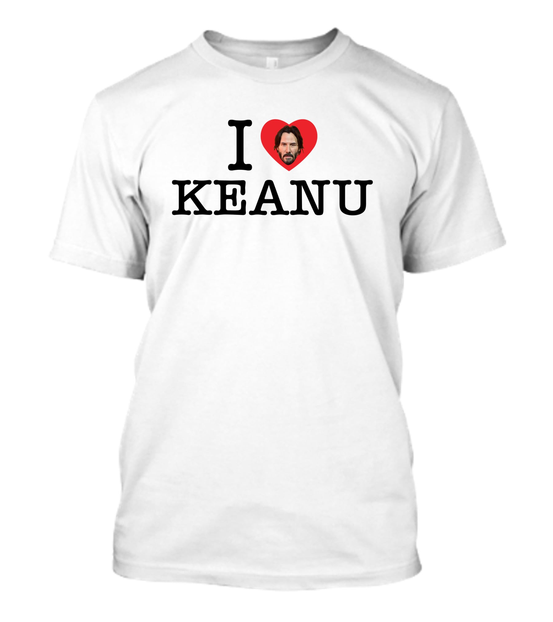 I Love Keanu Reeves Lionsgate Fan T-Shirt