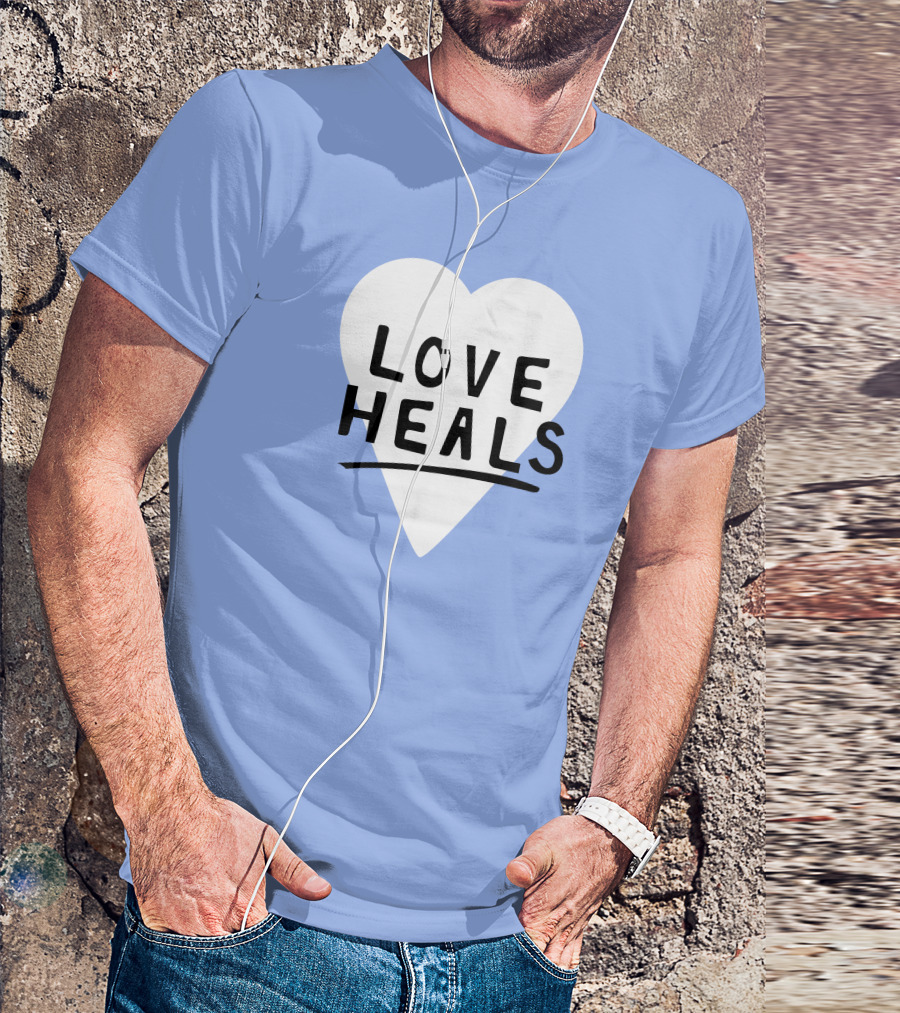 Bench Shop Love Heals Heart T-Shirt