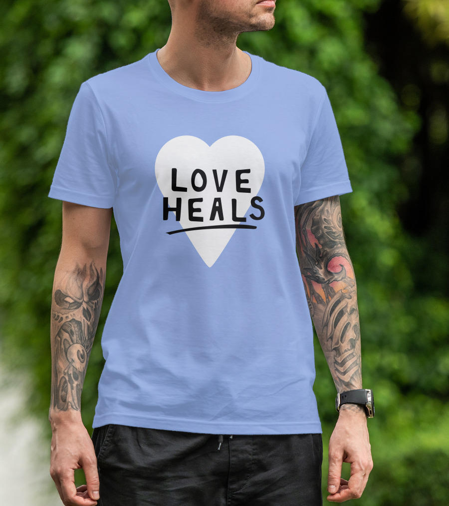 Bench Shop Love Heals Heart T-Shirt