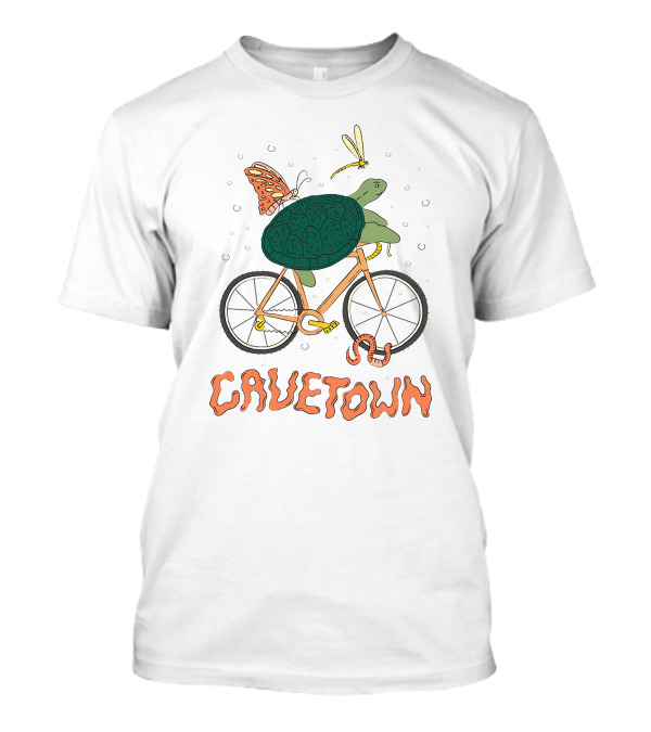 Cavetown Shop Slow Zone Plantboyee Robbie Turtle Butterfly Bike T-Shirt