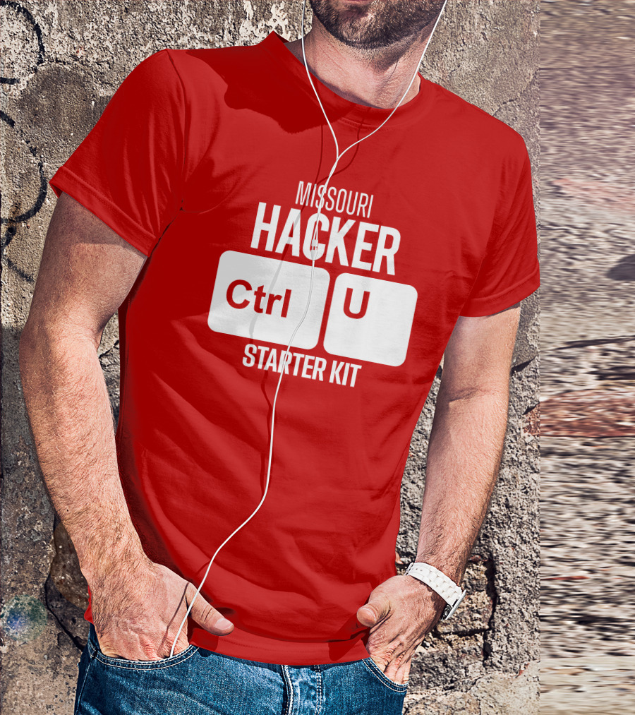 Missouri Hacker Ctrl U Starter Kit T-Shirt