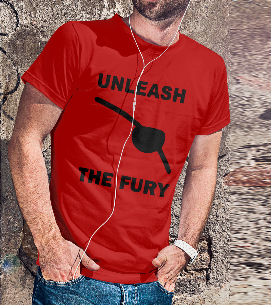 Unleash The Fury Eye Patch Symbol Samuel L Jackson T-Shirt
