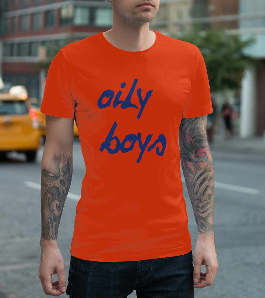 Let's Go Oilers Oily Boys Oilers Nation Oily Boys T-Shirt