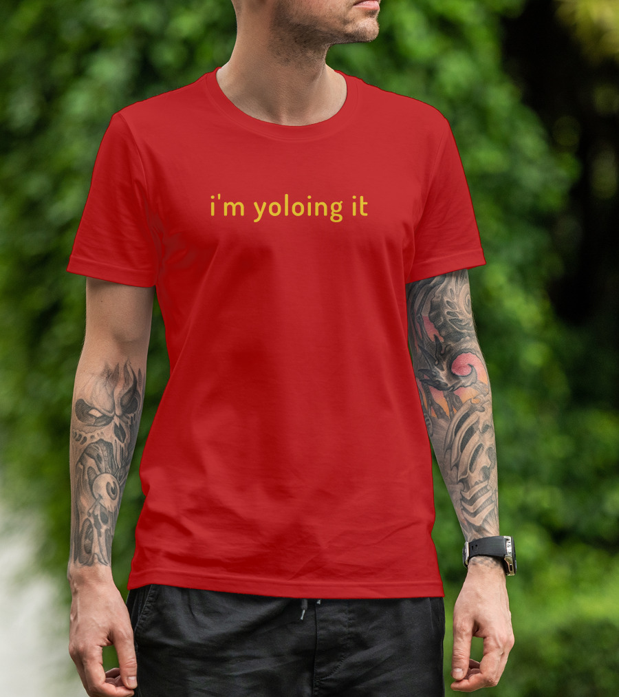 Wall St Memes I'm Yoloing It T-Shirt