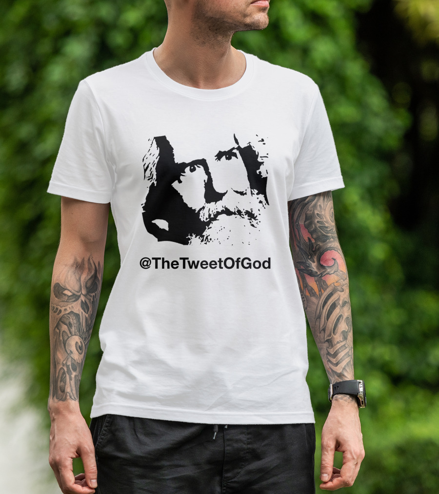 TheTweetOfGod Shop Capthat TheTweetOfGod Face T-Shirt