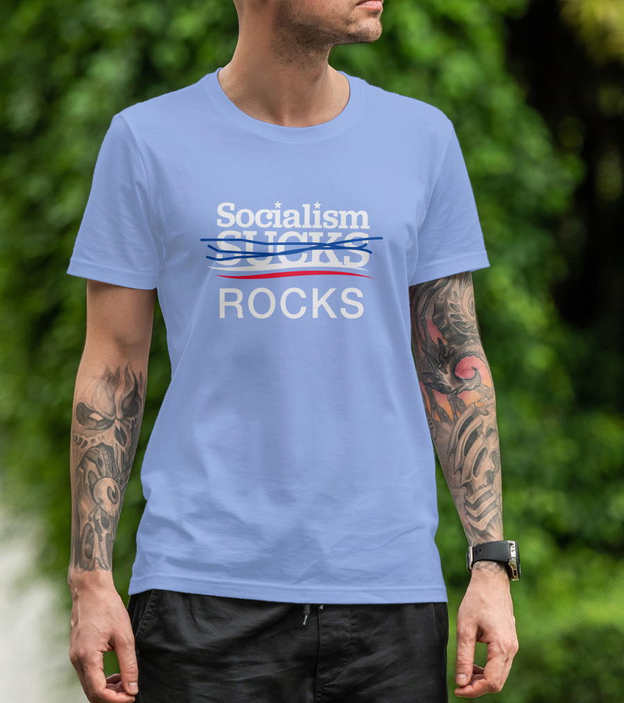TPUSA Store Socialism Rocks Patriot Takes T-Shirt