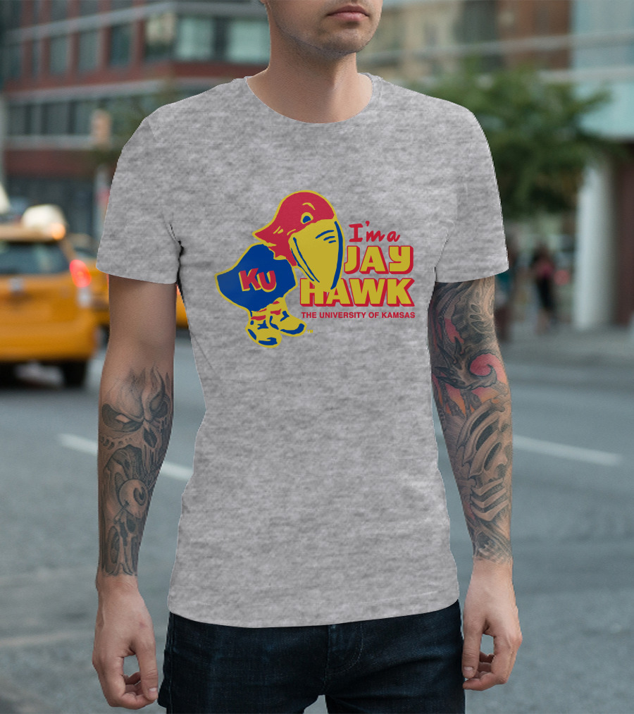 I'm a Jayhawk KU The University of Kansas T-Shirt