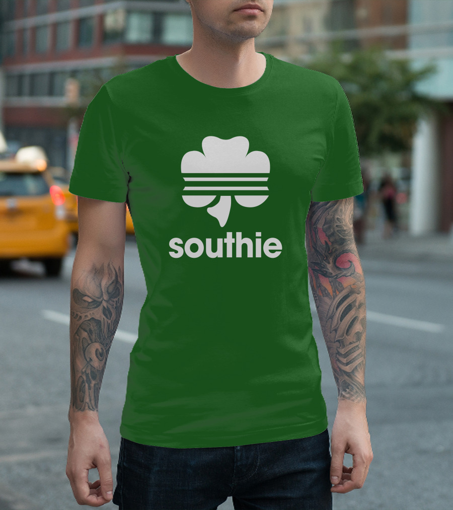 Southie Melissa Choe Celtics Shamrock T-Shirt