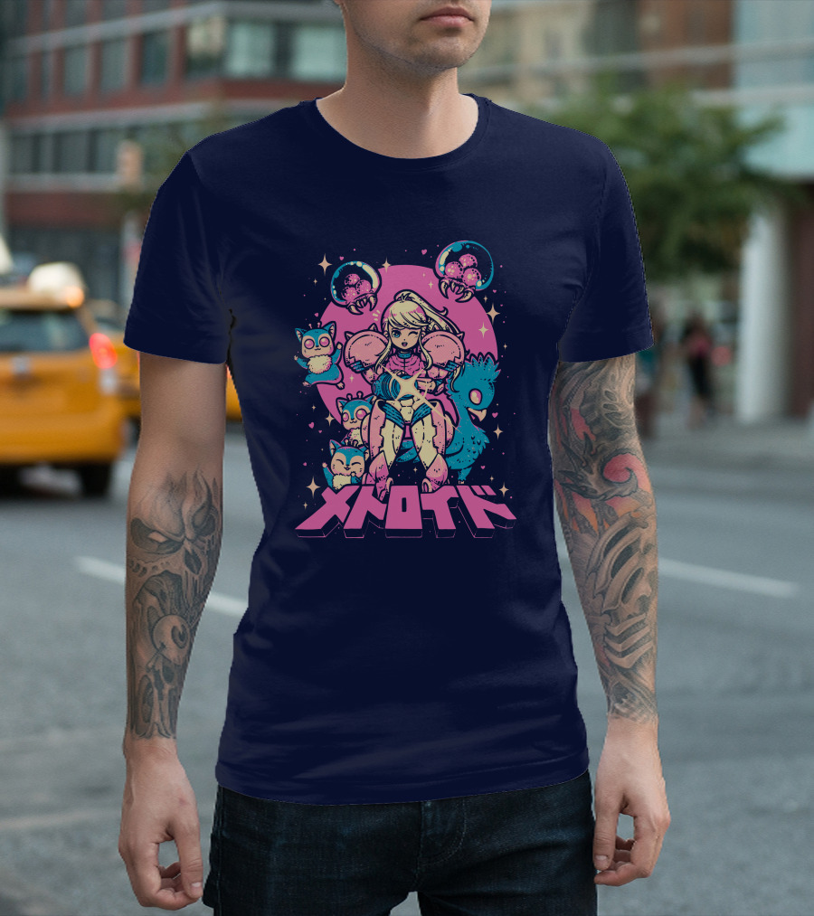Metroid Yetee Store Save The Animals Pixel T-Shirt