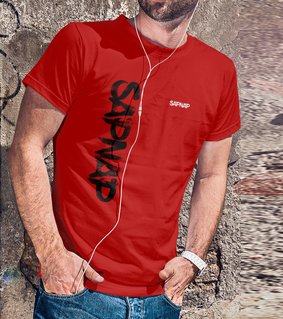 Sapnap Merch Store Sapnap Text Bold Graphic Dt Updates T-Shirt