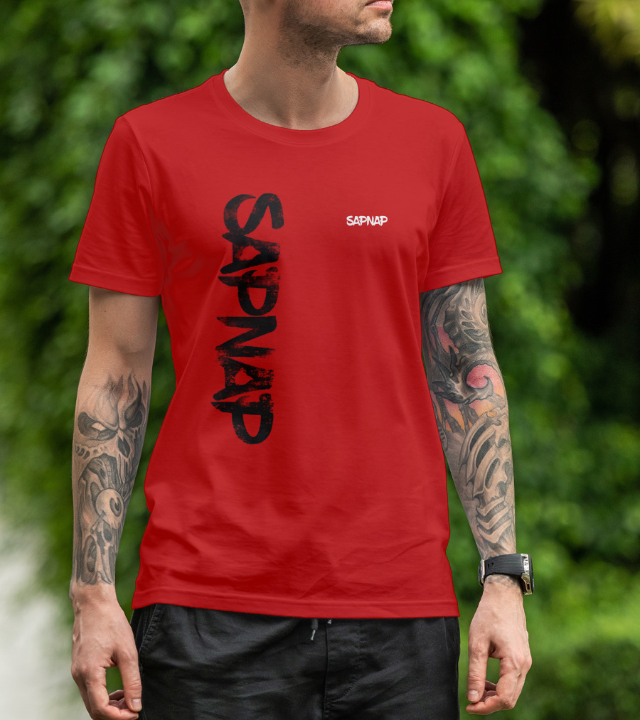 Sapnap Merch Store Sapnap Text Bold Graphic Dt Updates T-Shirt