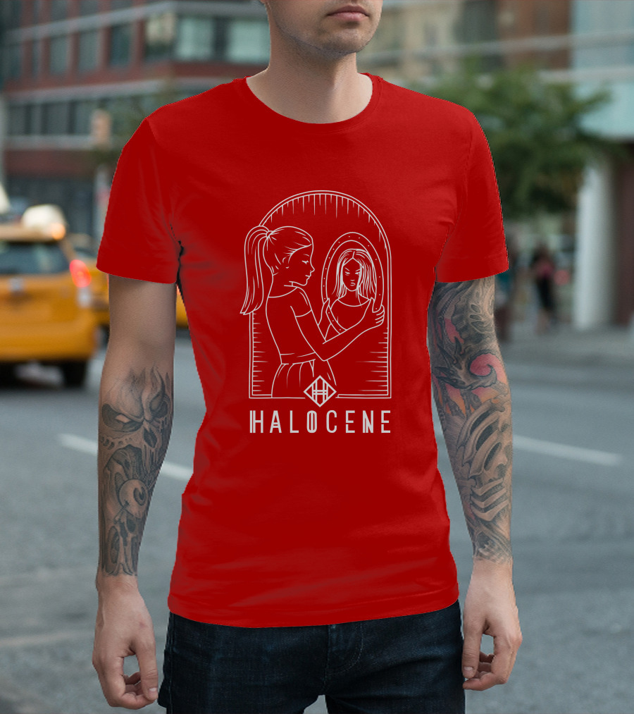 Halocene The Mirror Merch Store Reflective T-Shirt