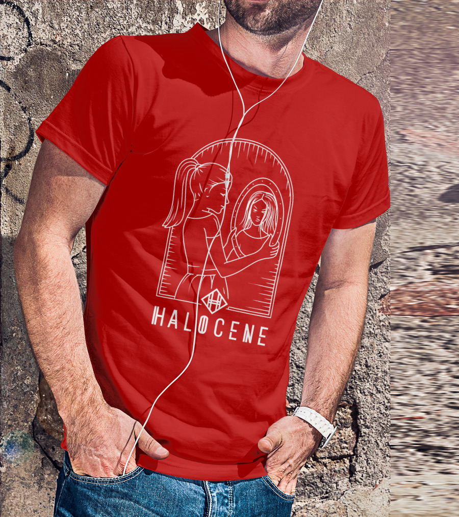 Halocene The Mirror Merch Store Reflective T-Shirt