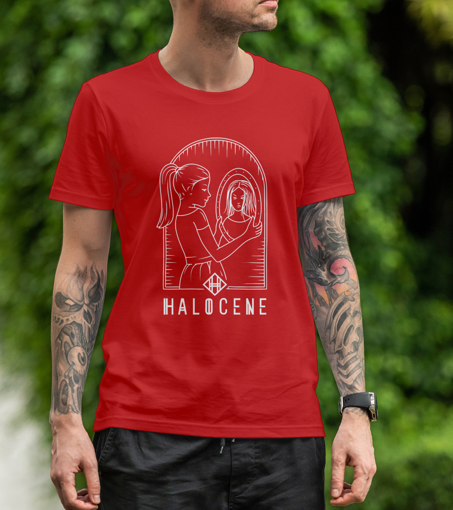 Halocene The Mirror Merch Store Reflective T-Shirt