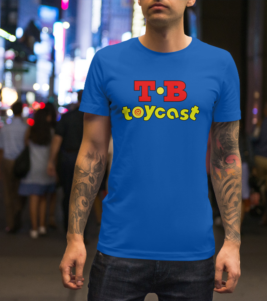 T.B Toycast Vibrant Logo Design From What A Maneuver Shop T-Shirt