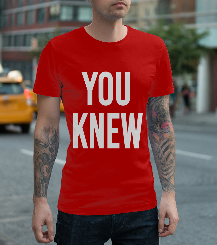 Madison Shanley You Knew Kp Kaylamarie Red T-Shirt