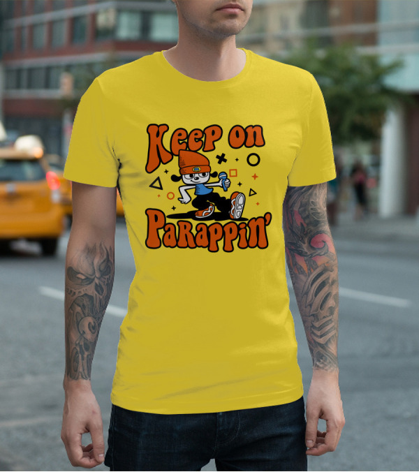 Keep On Parappin' PaRappa The Rapper T-Shirt