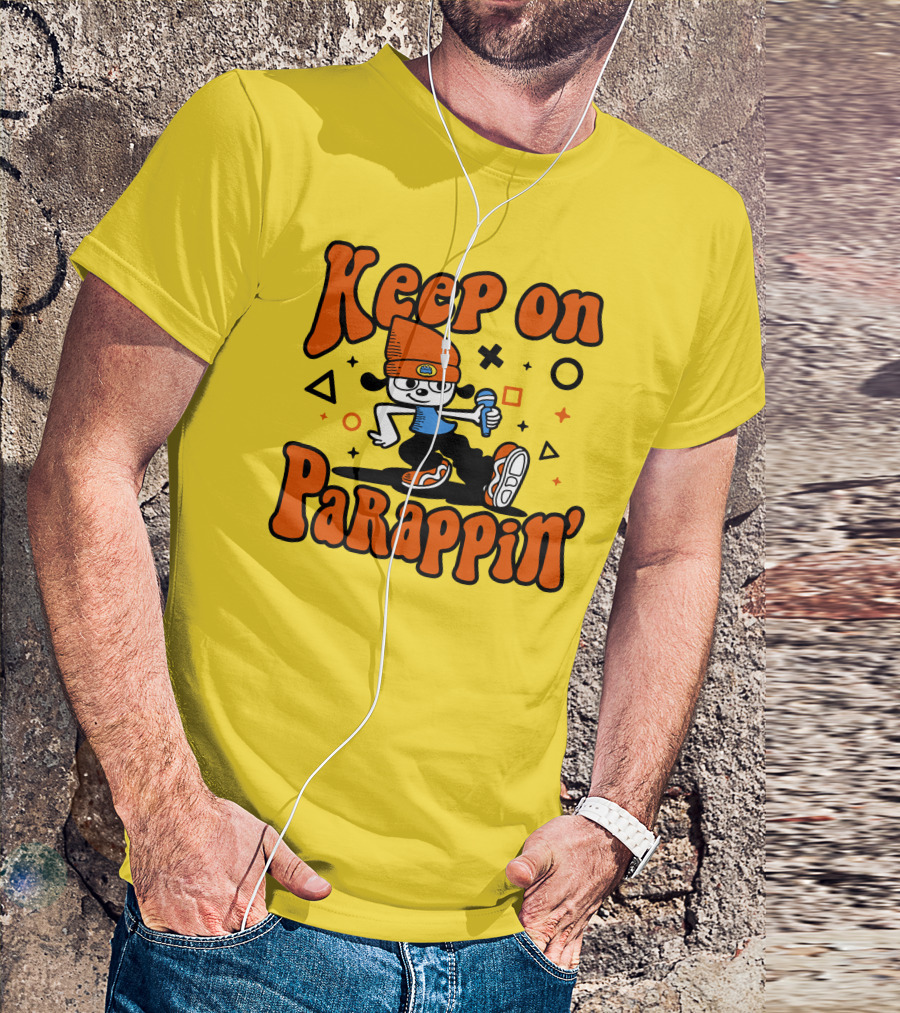 Keep On Parappin' PaRappa The Rapper T-Shirt