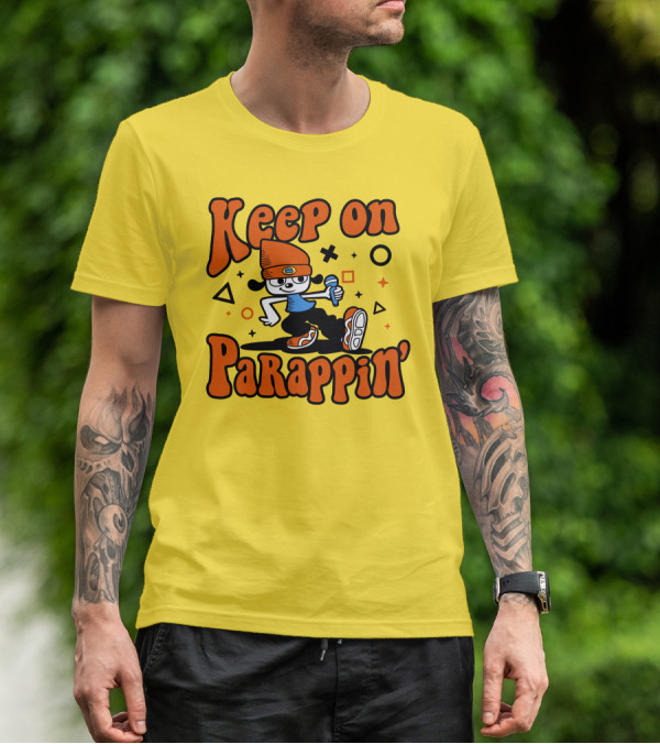 Keep On Parappin' PaRappa The Rapper T-Shirt
