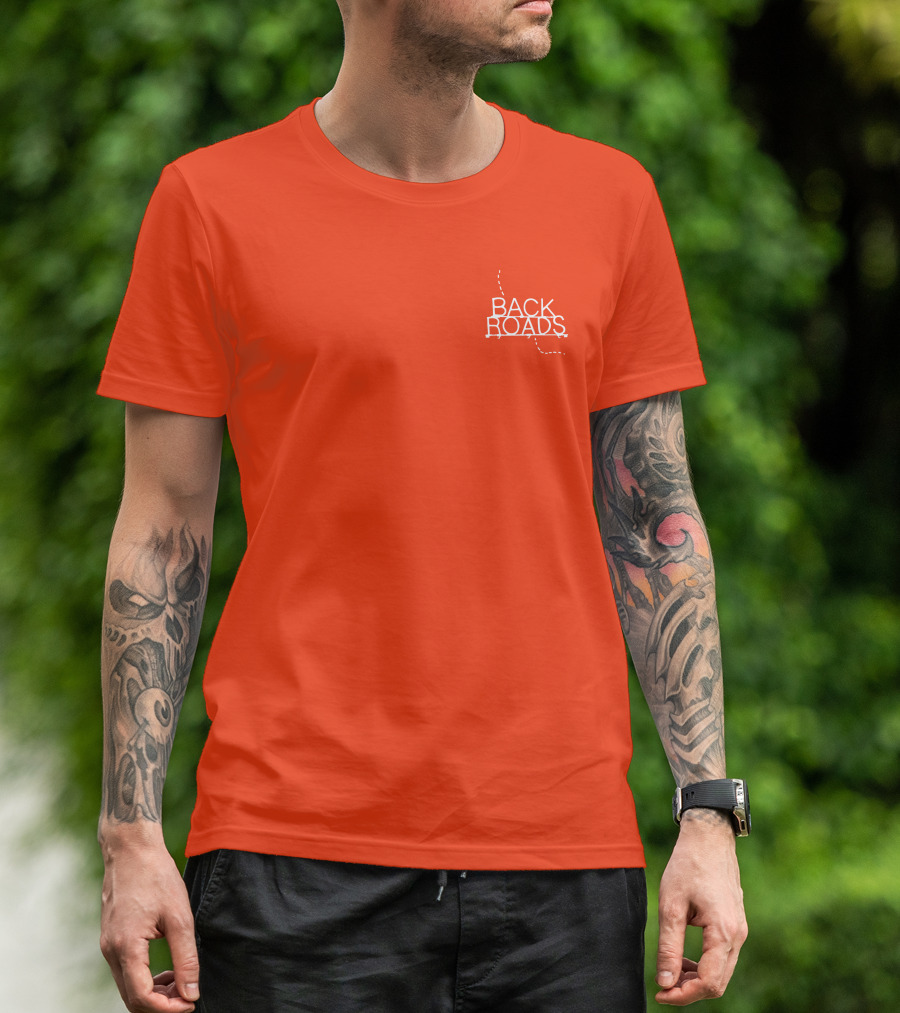 Back Roads Adventure Forest Creek Camping Nature Exploration T-Shirt